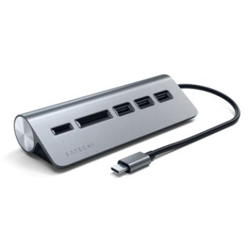 Multiports USB-C Aluminium Space Gray
