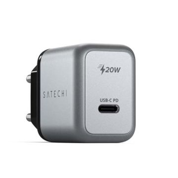 Chargeur mural USB-C PD 20W Space Gray