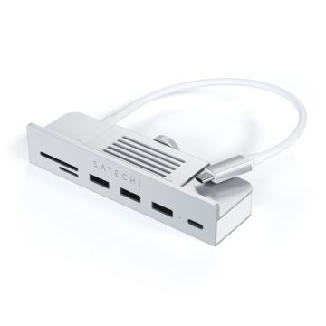 Multiports USB-C Clamp Hub iMac 24" (2021) Argent