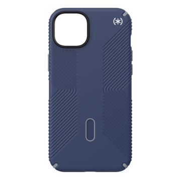 Presidio2 Grip Click-Lock iPhone 15 Plus/14 Plus Bleu/Gris
