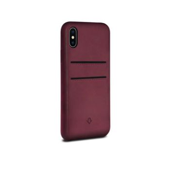 Relaxed Leather iPhone X/XS Bordeaux