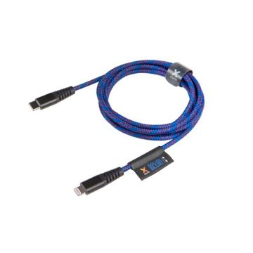 Câble solid Blue USB-C - Lightning (2m)